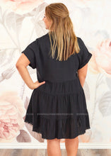 Load image into Gallery viewer, Kelsey Dress - Black - FINAL SALE
