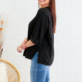 Vita Top - Black - LAST ONES FINAL SALE
