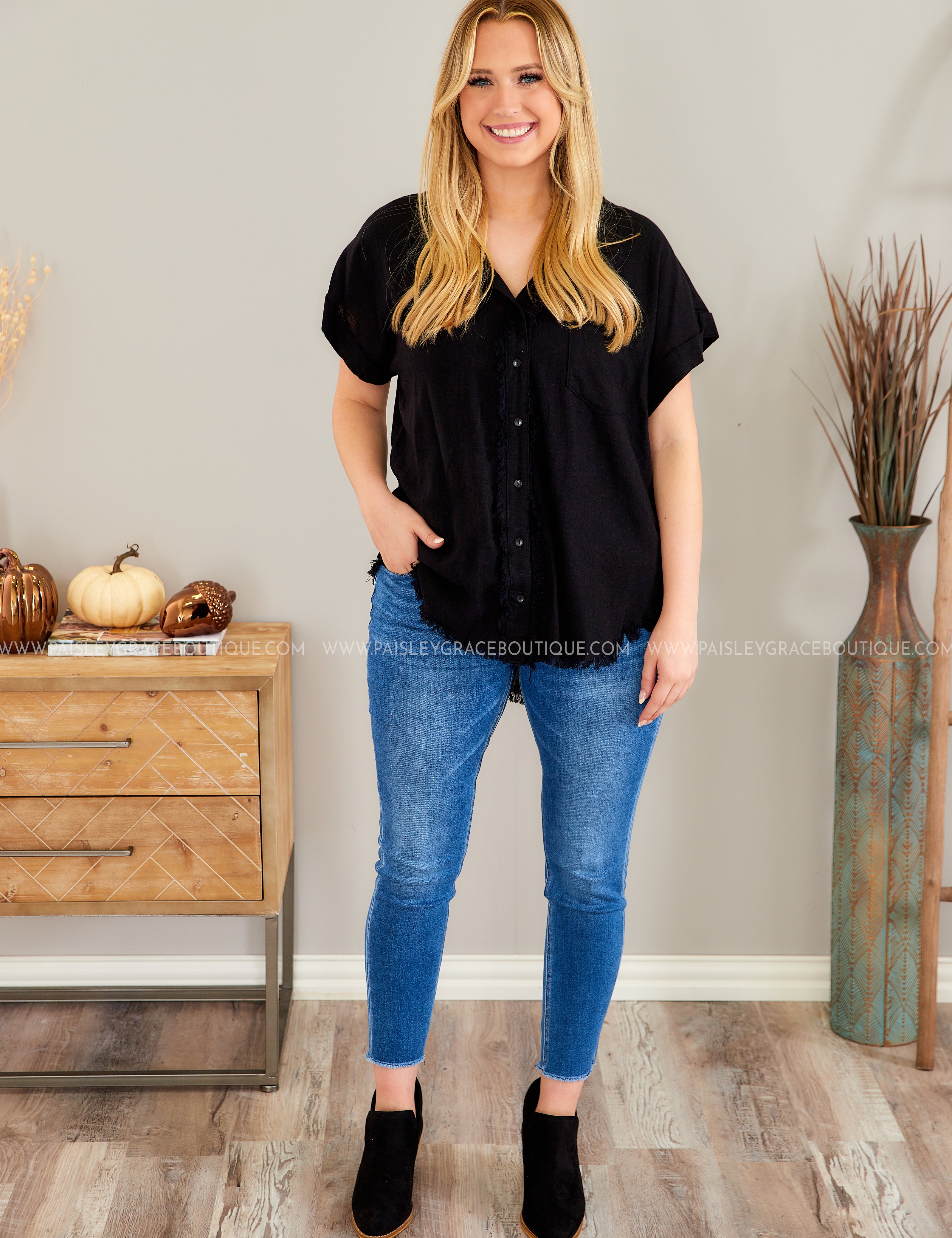 Midnight Magic Top - LAST ONES FINAL SALE