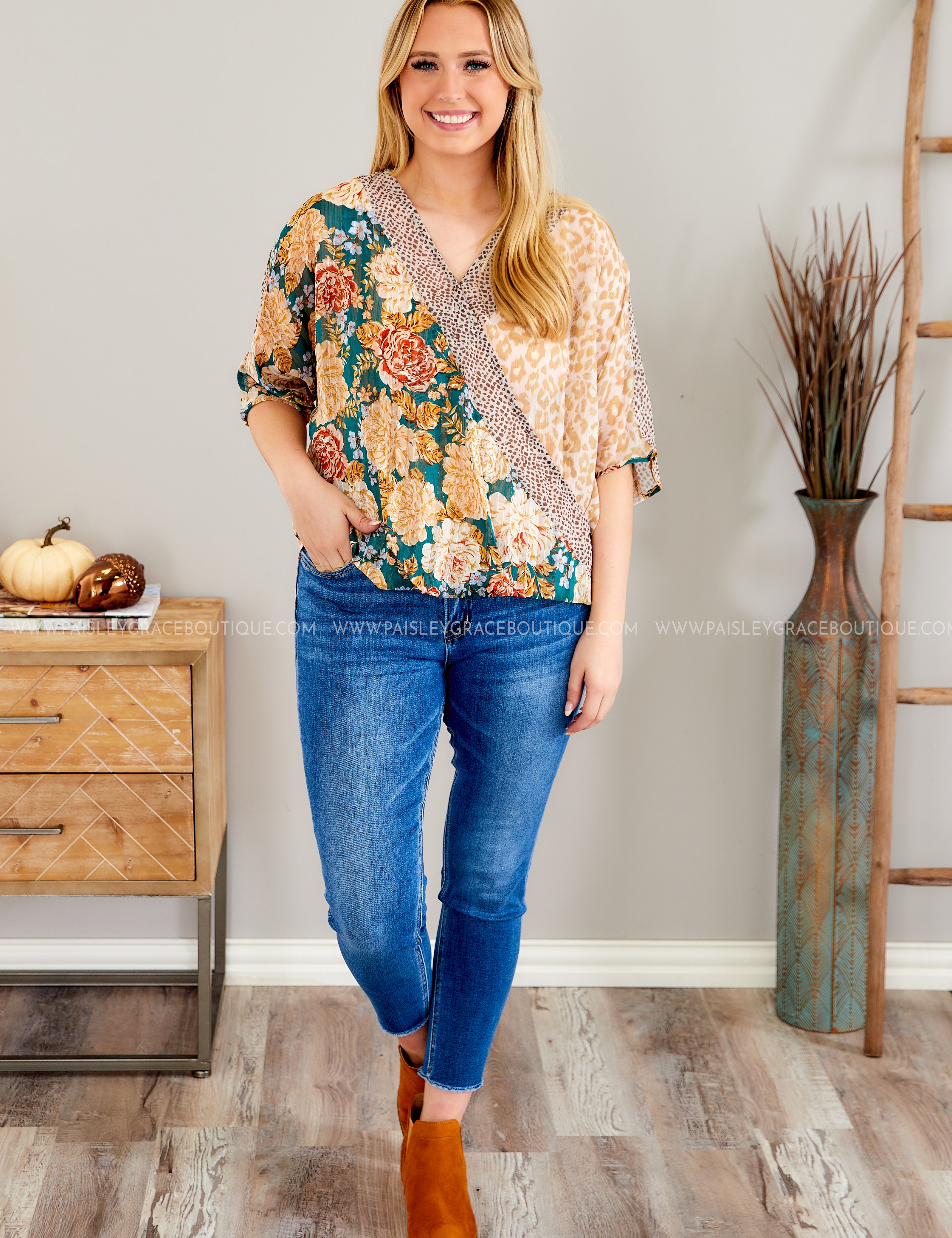 Wrapped Up in You Top - LAST ONES FINAL SALE