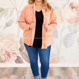 Makenzie Corduroy Shacket - LAST ONES FINAL SALE