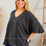Just Too Good Top - 2 Colors - LAST ONES FINAL SALE