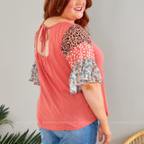 Always Wandering Top - Coral - LAST ONES FINAL SALE