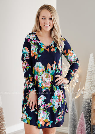 Bold in Bloom Dress  - FINAL SALE