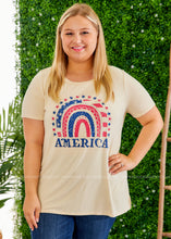 Load image into Gallery viewer, America Rainbow Tee - LAST ONES FINAL SALE
