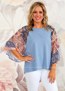 Missed The Memo Top - FINAL SALE CLEARANCE
