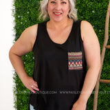 Good Karma Tank by POL - BLACK - LAST ONES FINAL SALE