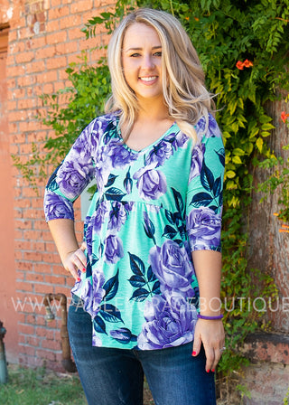 Floral Feeling Top - FINAL SALE