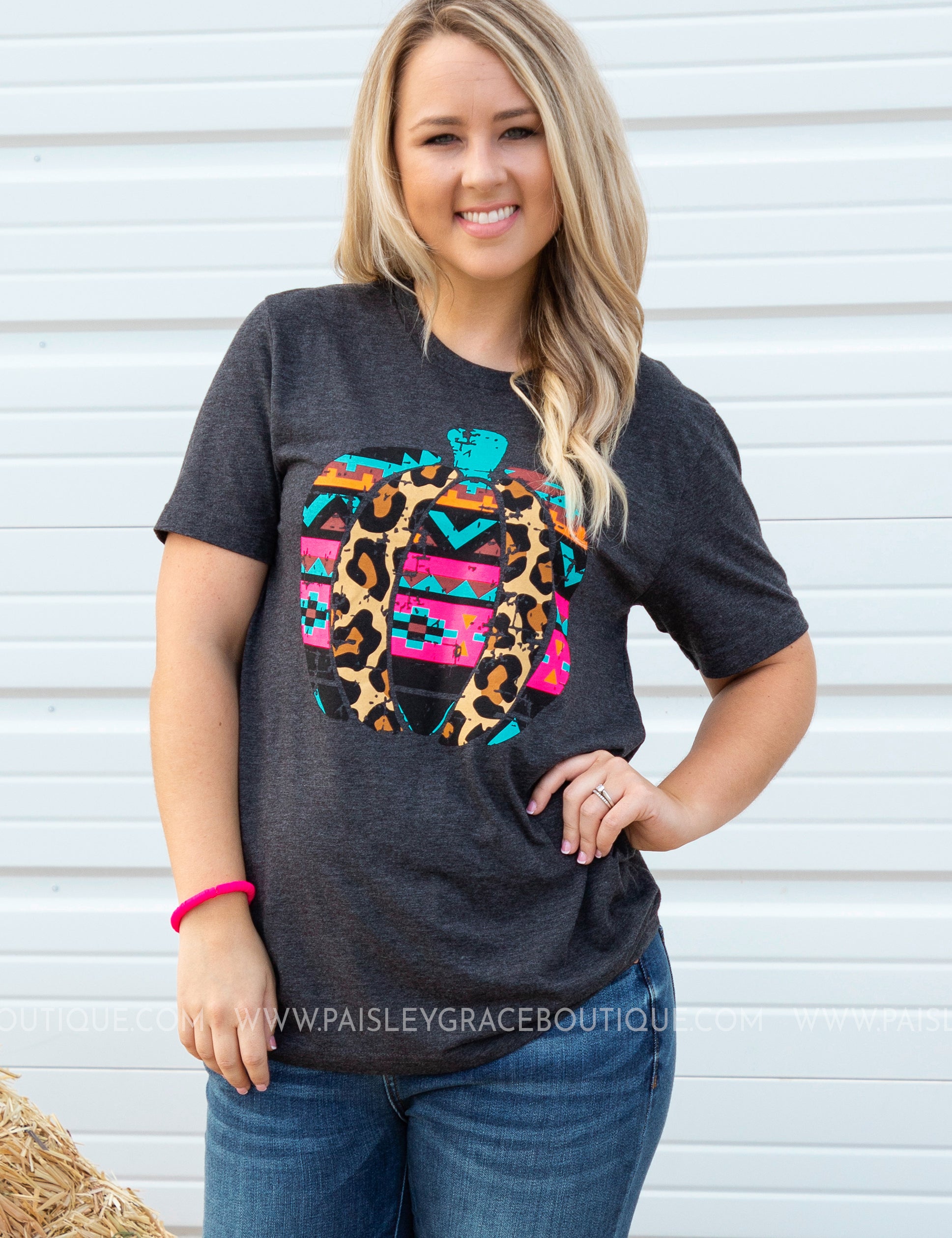 Aztec Pumpkin Tee - LAST ONES FINAL SALE