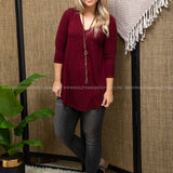 The Haven Top- CABERNET- RESTOCK - LAST ONES FINAL SALE