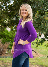 Load image into Gallery viewer, The Haven Top- PURPLE  - FINAL SALE
