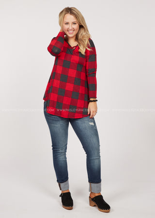 Promise Me Plaid Top - LAST ONES FINAL SALE