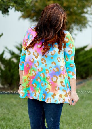 Neon Lights Top  - LAST ONE FINAL SALE