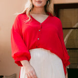Edith Top - 3 Colors - LAST ONES FINAL SALE
