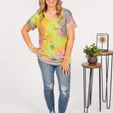Basic Needs Tie Dye - GREY- LAST ONES FINAL SALE