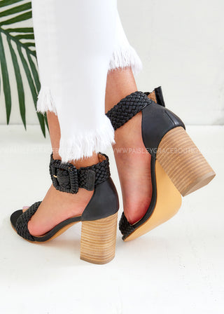 Bridget Heel - Black - LAST ONES FINAL SALE