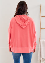 Load image into Gallery viewer, Shaye Hoodie - Coral - FINAL SALE
