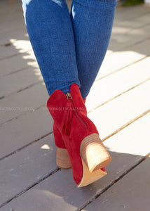 Boujee Boots By Corkys - Red - FINAL SALE