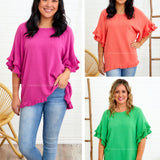 Fawn Over Me Top - 3 Colors* LAST ONES FINAL SALE *