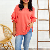 Fawn Over Me Top - 3 Colors* LAST ONES FINAL SALE *
