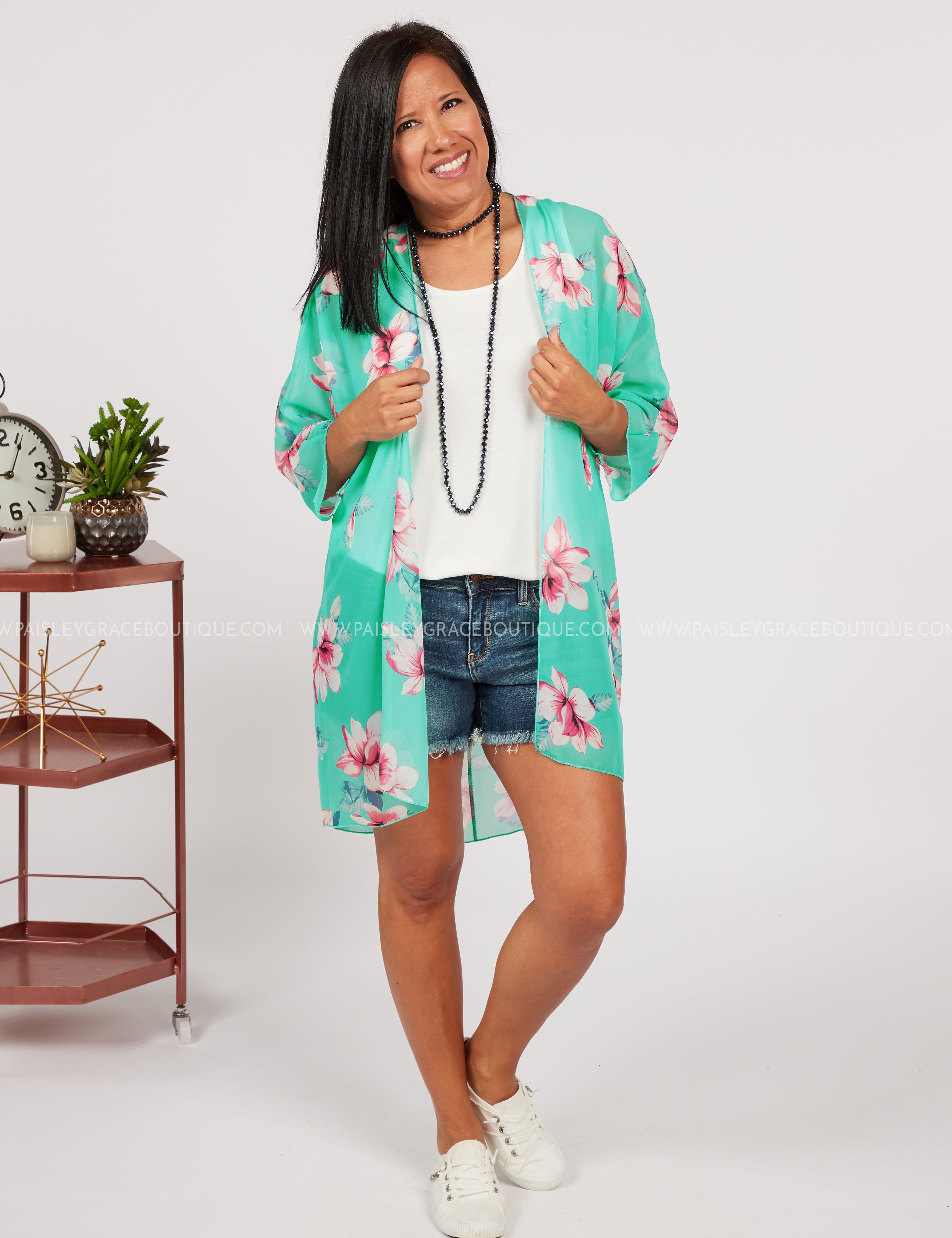 Brighten The Day Kimono - LAST ONES FINAL SALE