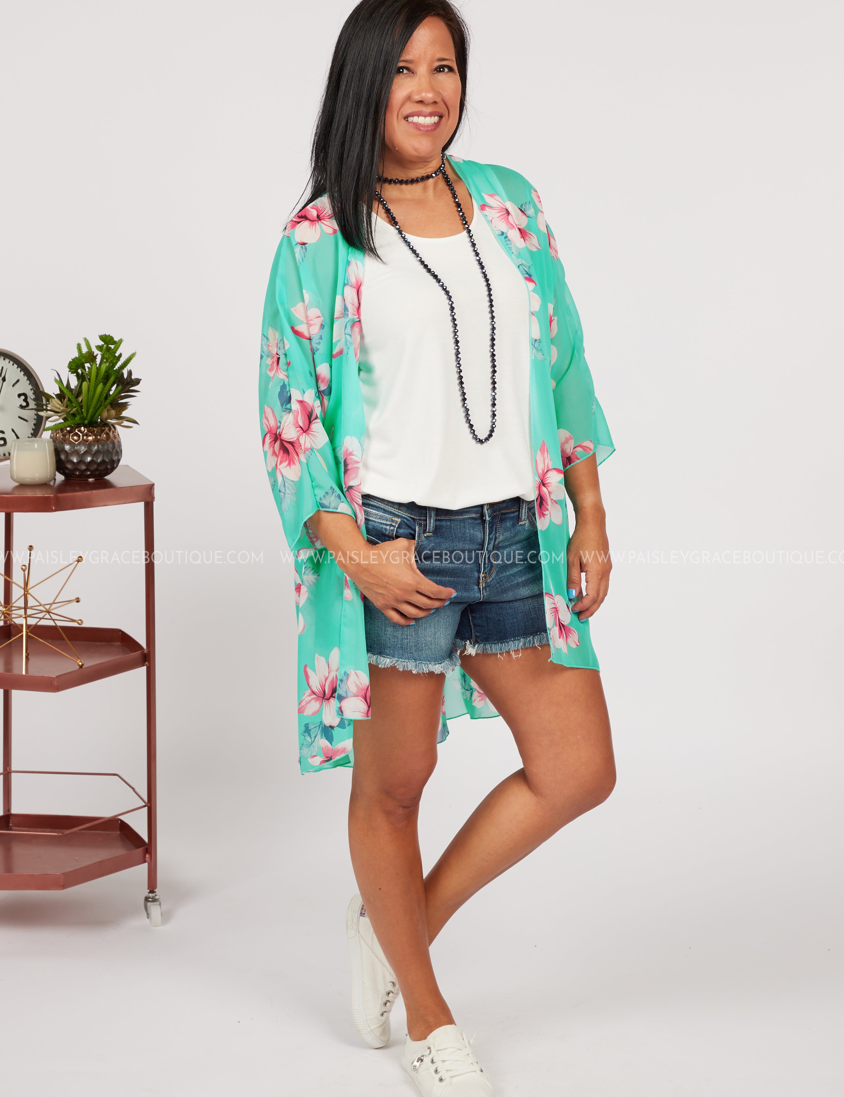 Brighten The Day Kimono - LAST ONES FINAL SALE