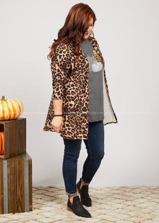 Let There Be Leopard Cardigan - FINAL SALE