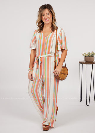 Cabana Escape Jumpsuit - LAST ONES FINAL SALE