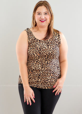 Have It All Tank - Leopard - LAST ONE FINAL SALE