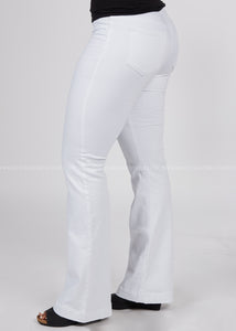 Belle Jeans-WHITE-RESTOCK  - FINAL SALE