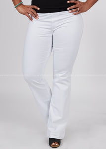 Belle Jeans-WHITE-RESTOCK  - FINAL SALE