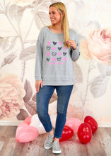Load image into Gallery viewer, Love You More Top - Grey  - FINAL SALE
