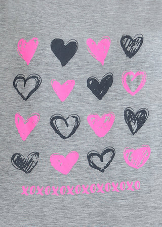 Love You More Top - Grey  - LAST ONE FINAL SALE