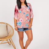 Meeting Point Top-Pink* LAST ONES FINAL SALE *