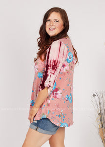 Meeting Point Top-Pink  - FINAL SALE