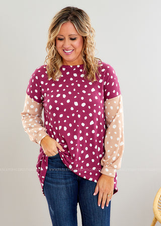 Spot You In a Crowd Top - FINAL SALE - FINAL SALE