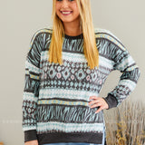 Warm Embrace Top - TURQUOISE - LAST ONES FINAL SALE