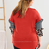 Good Days Only Top - Rust  - FINAL SALE