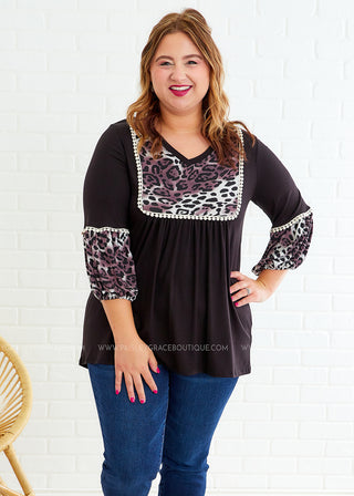 Fierce Desires Top - Black - FINAL SALE