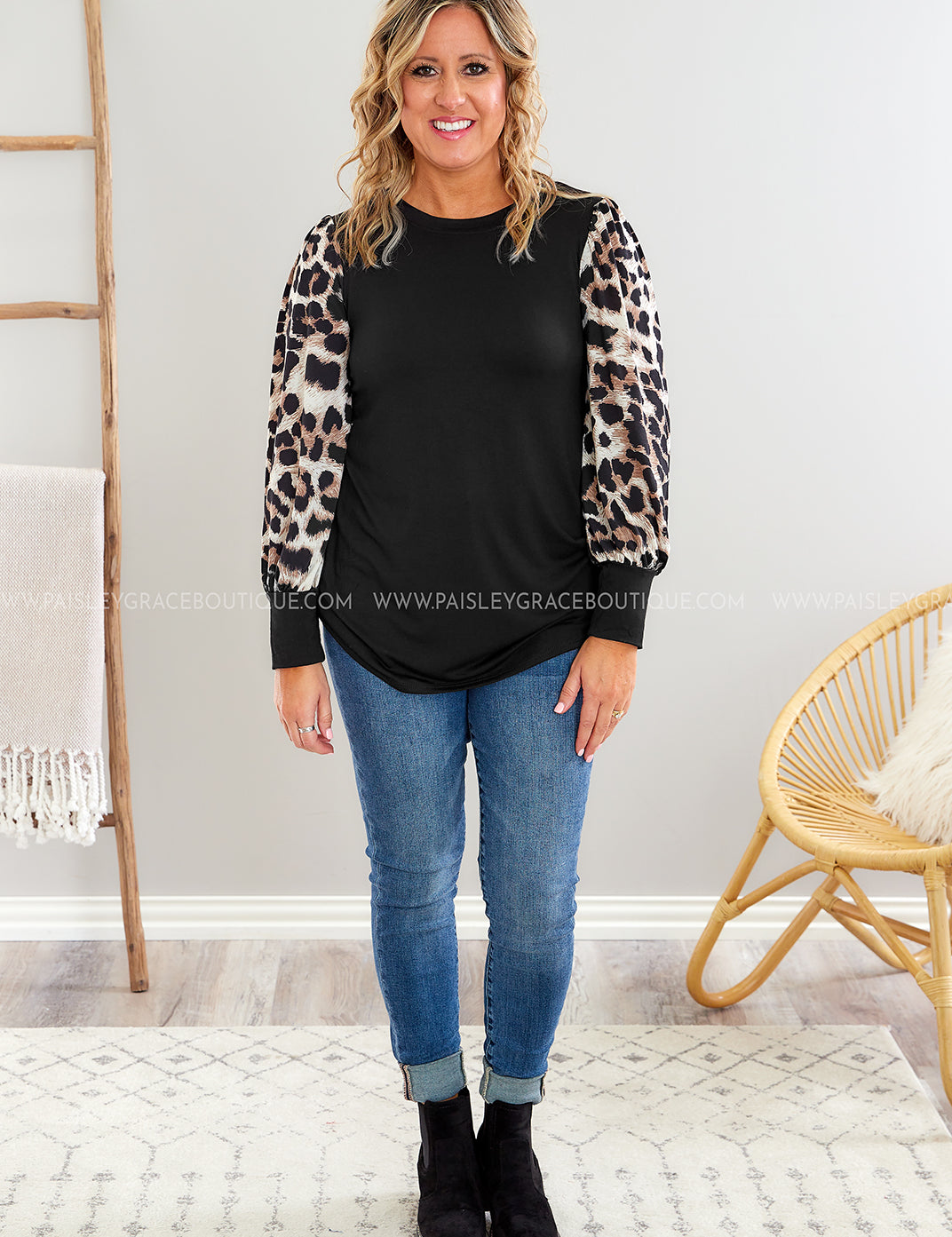 Like We Used To Top - Leopard* LAST ONES FINAL SALE *