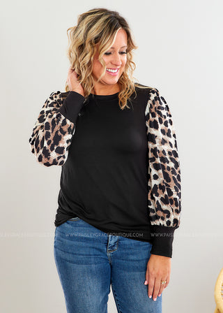 Like We Used To Top - Leopard - FINAL SALE