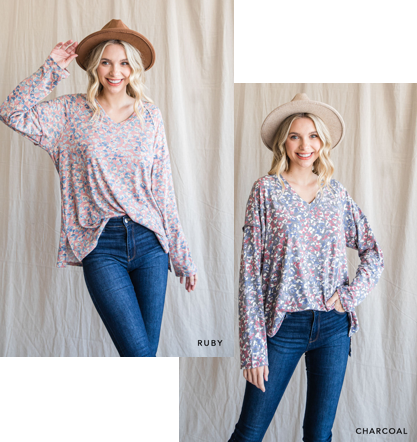Chelsie Knit Top - 2 Colors  - FINAL SALE CLEARANCE