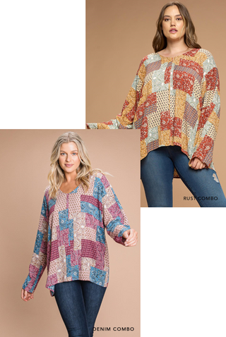 Boho Paisley - 2 Colors  - FINAL SALE