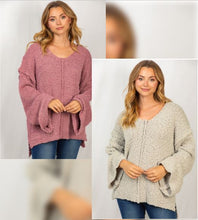 Load image into Gallery viewer, Ginny Sweater - 2 Colors - FINAL SALE
