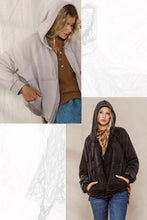 Load image into Gallery viewer, Freyja Hooded Jacket - FINAL SALE
