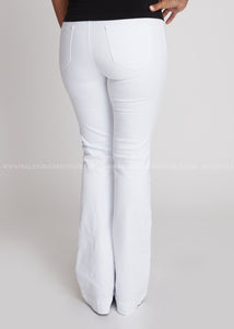 Belle Jeans-WHITE-RESTOCK  - FINAL SALE