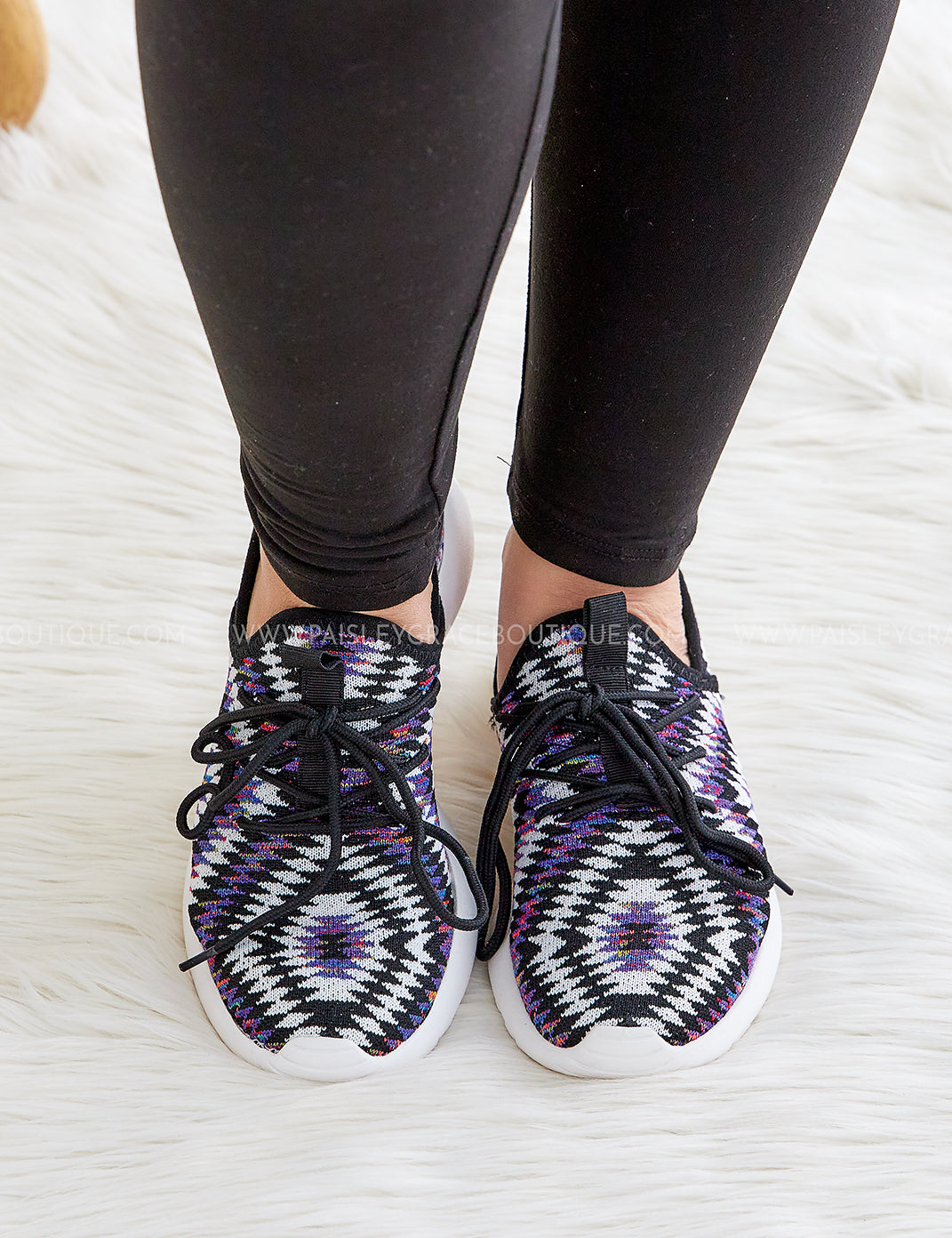 Cerrito Sneakers by Very G - Black/Pink* LAST ONES FINAL SALE *