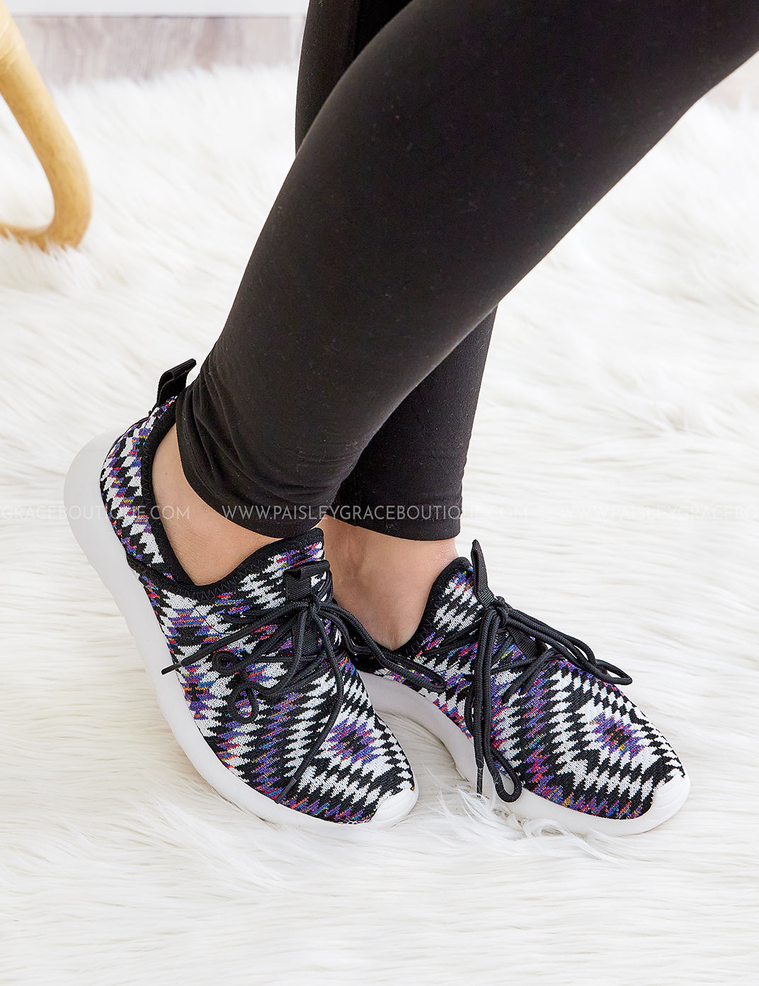 Cerrito Sneakers by Very G - Black/Pink* LAST ONES FINAL SALE *