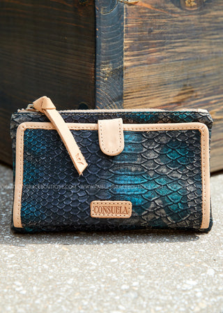 Slim Wallet, Rattler by Consuela