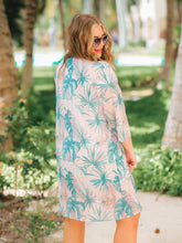 Load image into Gallery viewer, Hot Tropic Blush Palm Kimono - FINAL SALE

